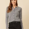 One Grey Day Blakely Cashmere Cardigan - Storm | Cardigans/Dusters