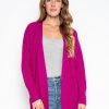 One Grey Day Arlo Cardigan - Fuchsia | Cardigans/Dusters