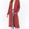 One Grey Day Morgan Cashmere Duster - Saffron | Cardigans/Dusters