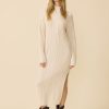 One Grey Day Perry Dress - Cream | Dresses