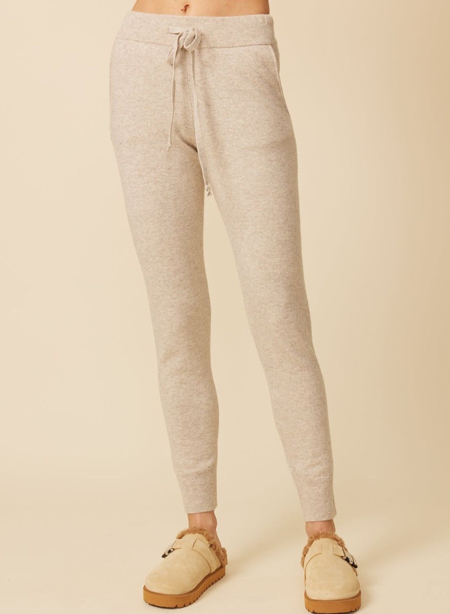 One Grey Day Pismo Knit Jogger - Meadow | Bottoms