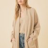 One Grey Day Bixby Cashmere Cardigan - Oatmeal | Cardigans/Dusters