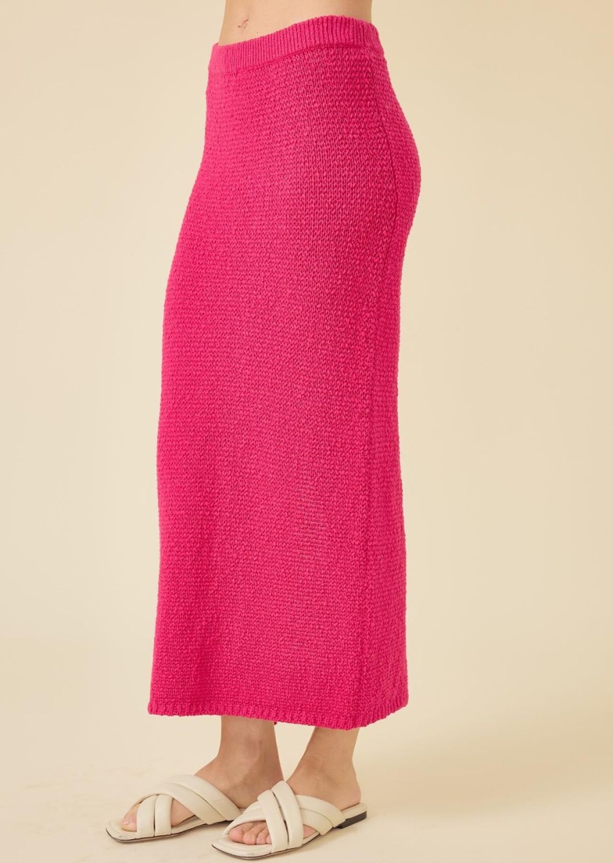 One Grey Day Oak Skirt - Fuschia | Sets