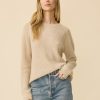 One Grey Day Pacific Cashmere Pullover - Oatmeal | Pullovers