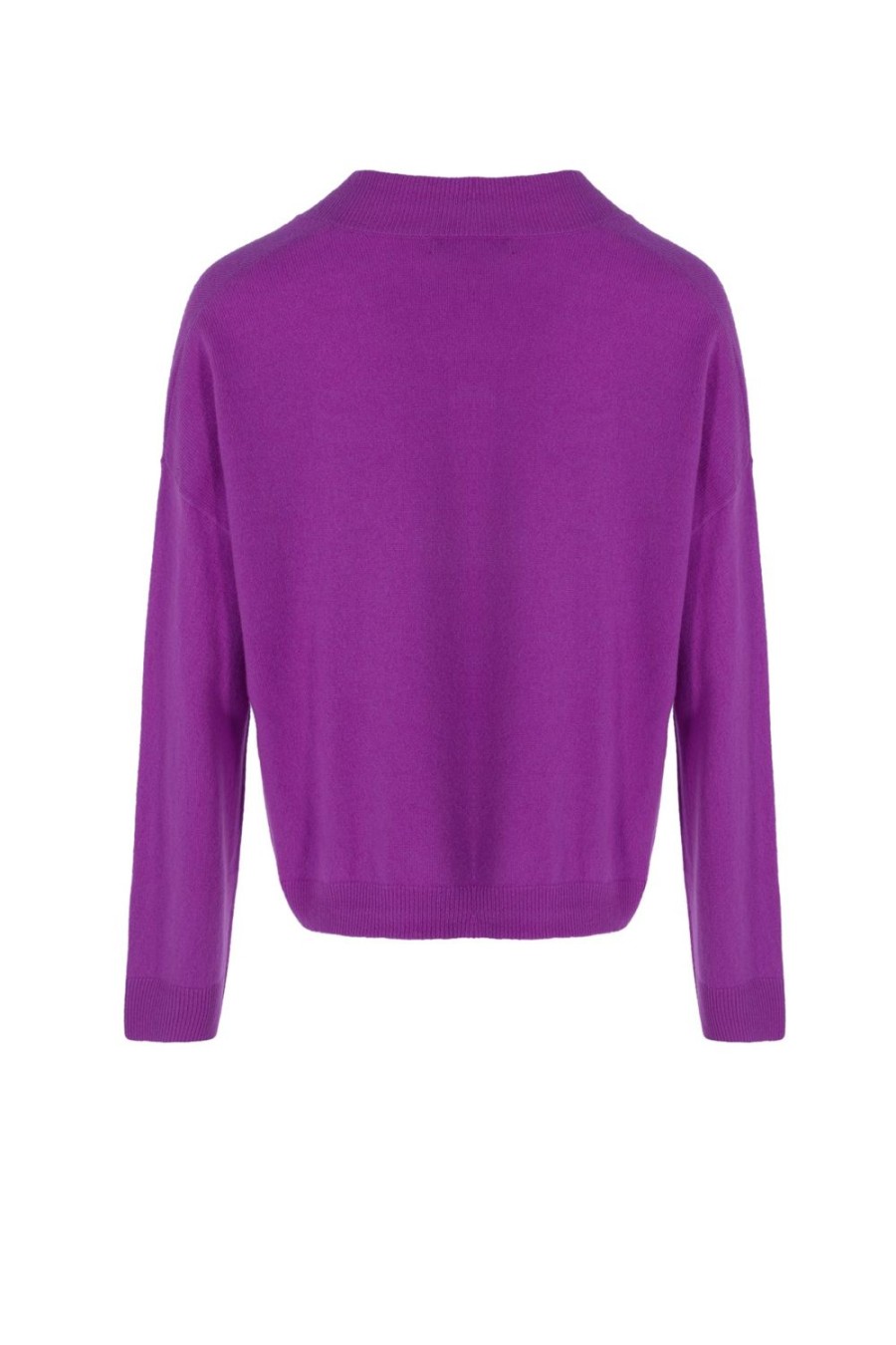 One Grey Day Rodney Open Cashmere Cardi - Magenta | Cardigans/Dusters