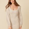 One Grey Day Sienna Dress - Biscuit | Dresses