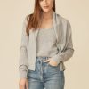 One Grey Day Ariel Cashmere Cardigan - Heather Grey | Cardigans/Dusters