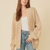 One Grey Day Waverly Cardigan - Oatmeal | Cardigans/Dusters