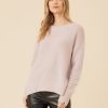 One Grey Day Lyle Cashmere Pullover - Orchid | Pullovers