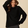 One Grey Day Ada Pullover - Black | Pullovers