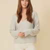 One Grey Day Ansel Pullover - Cloud | Pullovers