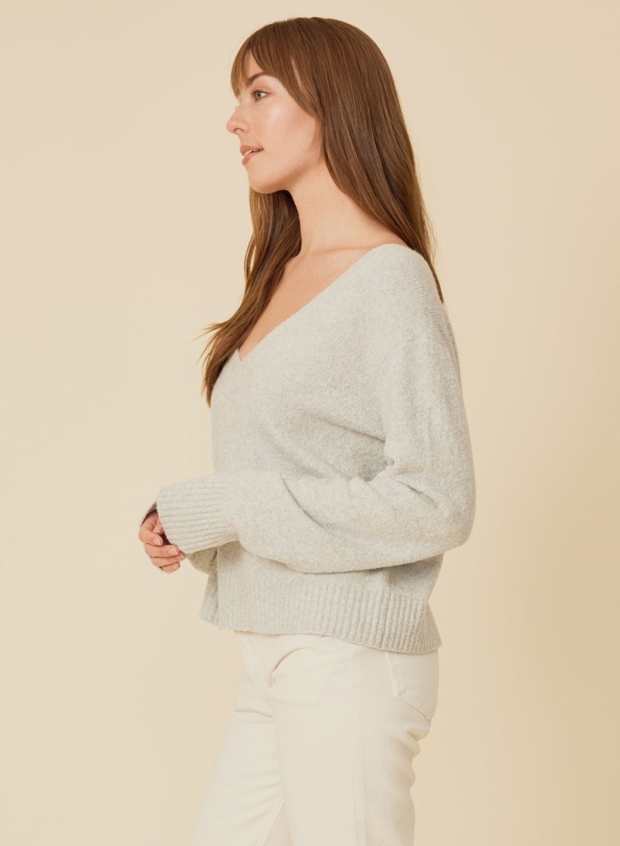 One Grey Day Ansel Pullover - Cloud | Pullovers