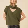 One Grey Day Athena Pullover - Forest | Pullovers