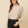 One Grey Day Wren Dolman Sleeve Pullover - Biscuit | Sets