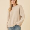 One Grey Day Solomon Pullover - Biscuit | Pullovers