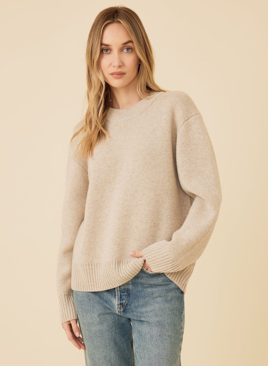 One Grey Day Solomon Pullover - Biscuit | Pullovers