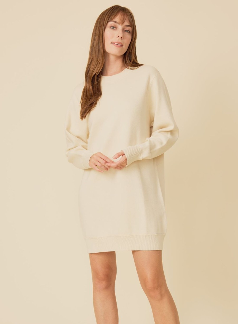 One Grey Day Lenox Dress - Bone | Dresses