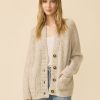 One Grey Day Llana Cardigan - Driftwood | Cardigans/Dusters