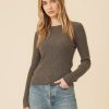 One Grey Day Piper Cashmere Pullover - Rye | Pullovers