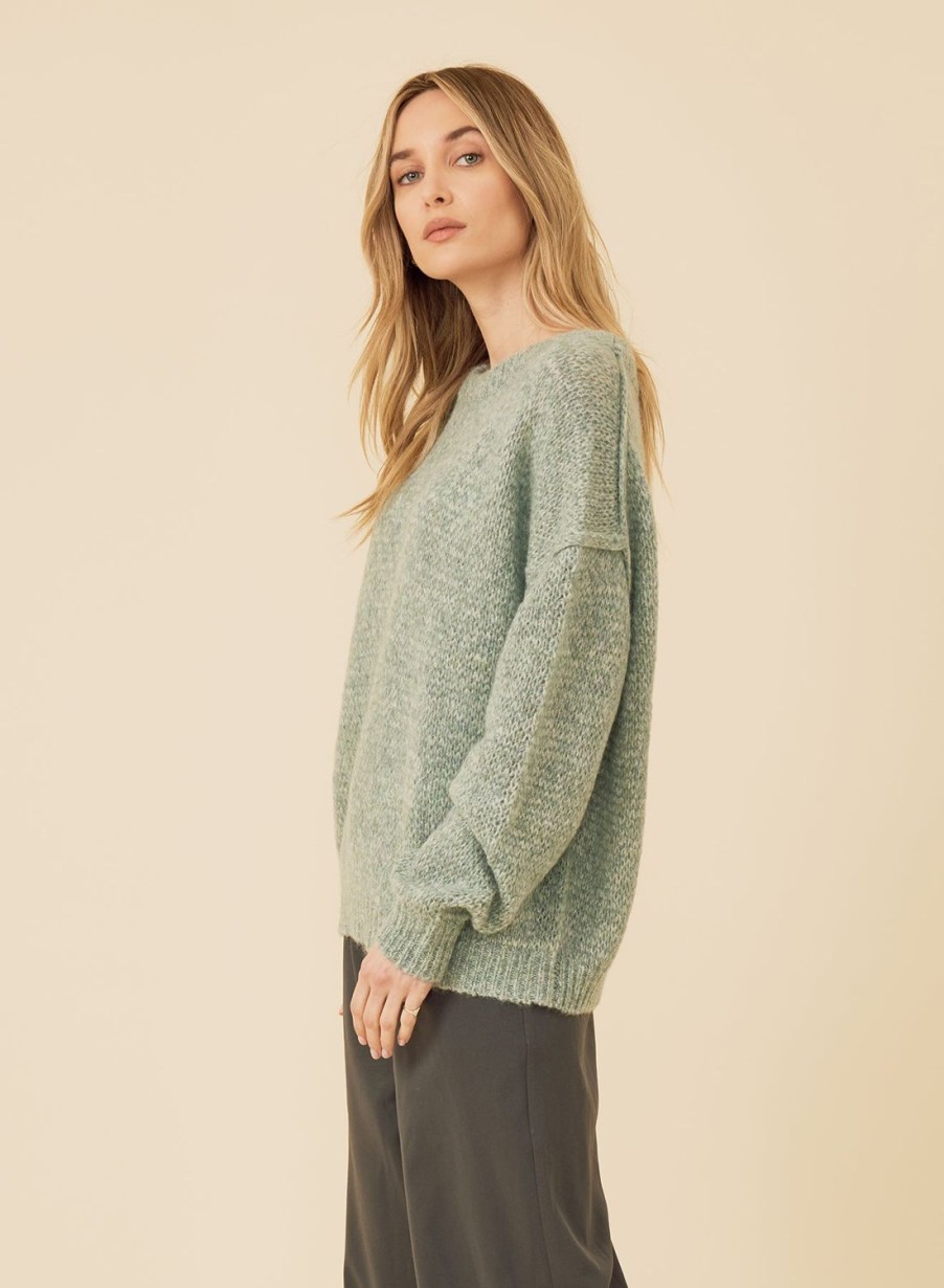 One Grey Day Griffin Pullover - Juniper | Pullovers