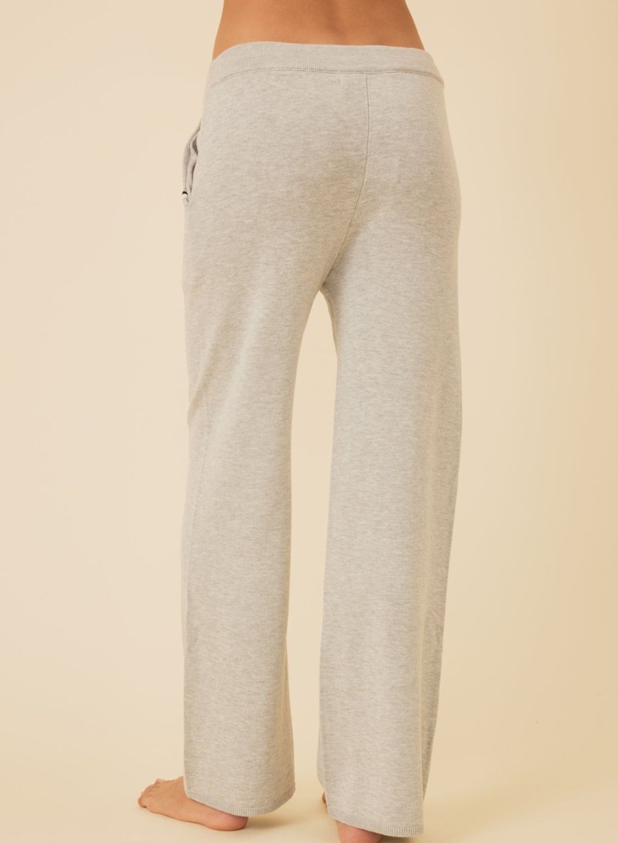 One Grey Day Bianca Cropped Pant - Heather Grey | Bottoms