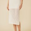 One Grey Day Harper Skirt - White | Bottoms