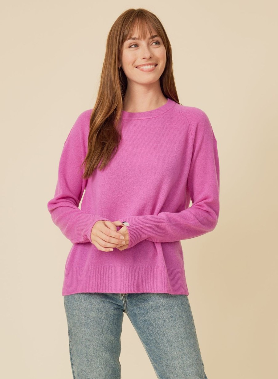 One Grey Day Sloane Cashmere Pullover - Paradise | Pullovers